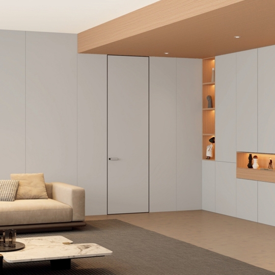 無(wú)框隱形門-山海+半山橡木